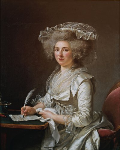 Portrét Madame Roland od Adelaide Labille-Guiard