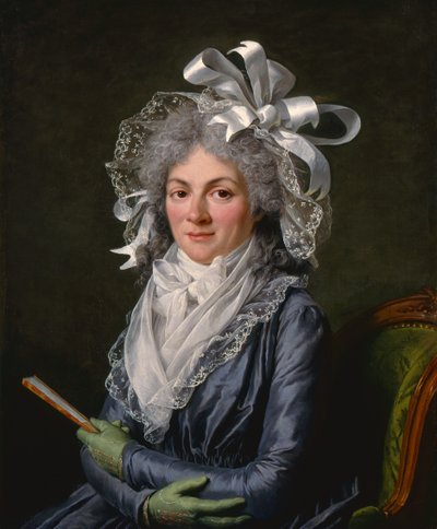 Portrét Madame de Genlis od Adelaide Labille-Guiard