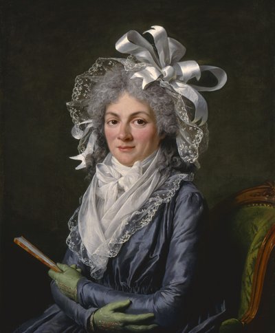 Portrét Madame de Genlis 1746-1830, 1790 od Adelaide Labille-Guiard