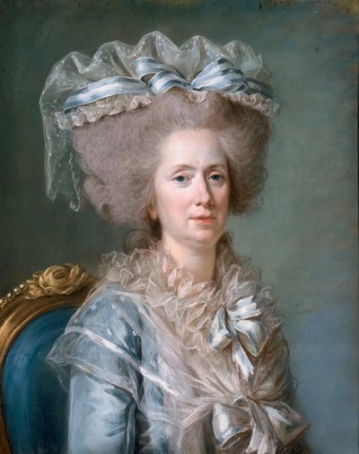 Francouzská princezna Marie Adelaide 1732-1800 od Adelaide Labille-Guiard