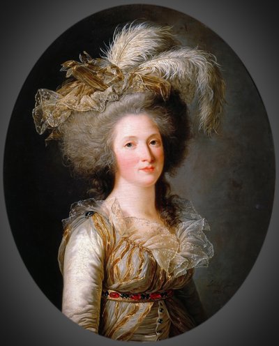 Elisabeth Filipínská Marie Helene de Bourbon od Adelaide Labille-Guiard