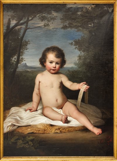 Young Saint John (olej na plátně) od Adeodato Malatesta or Malatesti