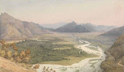 "Mezi San Felipe de Aconcagua a Quillota, Chile, 16. ledna 1851 od Admiral Sir Edward Gennys Fanshawe