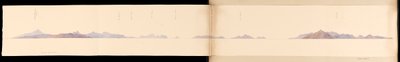 Severní pobřeží Sumatry ze Západní Indie, Severní Ameriky a Bornea, cca 1845 (akvarel) od Admiral Sir Edward Gennys Fanshawe