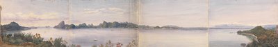 Panorama Ria de Janeira, Brazílie od Admiral Sir Edward Gennys Fanshawe