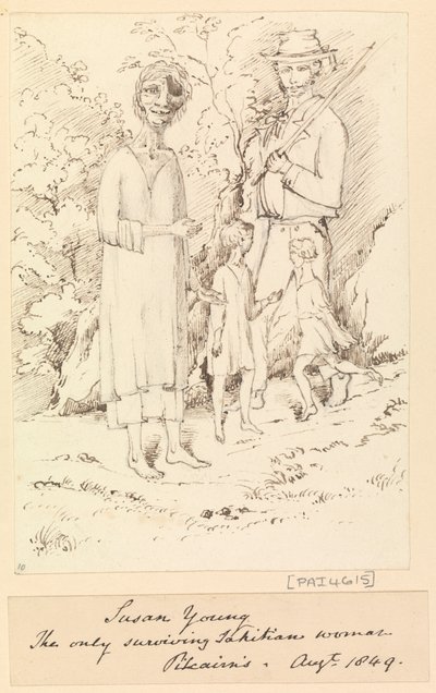 Susan Young, Jediná žijící tahitská žena, Pitcairn