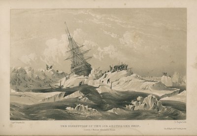 Rozrušení ledu kolem lodi od Admiral William Henry Smyth