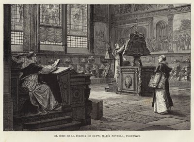 Chór baziliky Santa Maria Novella, Florencie od Adolf Closs