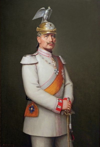 Kaiser Wilhelm II, 1910 od Adolf Emil Hering