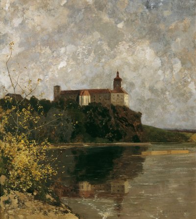 Zámek Persenbeug od Adolf Gustav Ditscheiner
