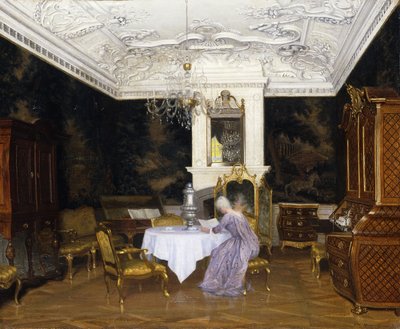 Fredensborg od Adolf Heinrich Hansen