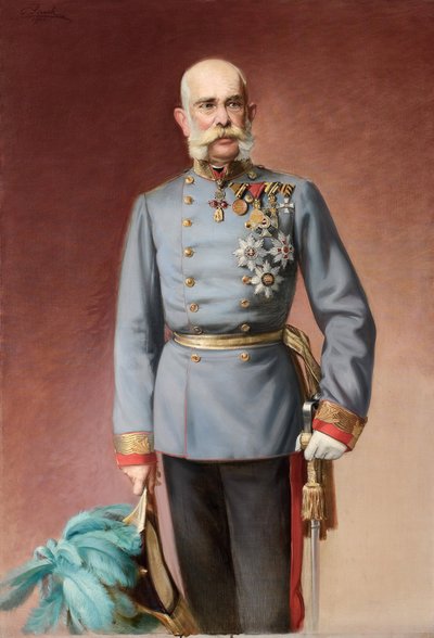 Portrét Františka Josefa I. Rakouského od Adolf Pirsch