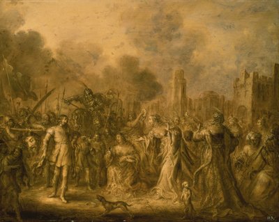 Davidův triumf od Adolf van der Venne
