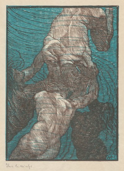 Ila e le ninfe (Hylas a nymfy) od Adolfo de Carolis