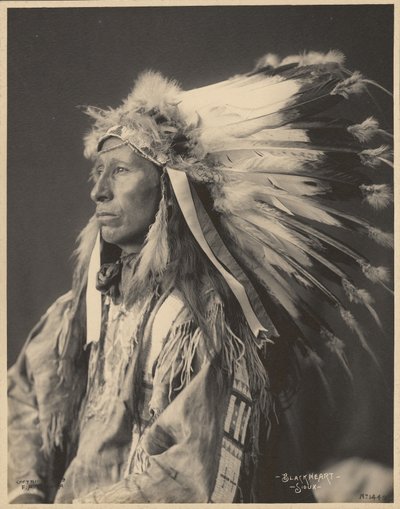 Blackheart, Sioux od Adolph F. Muhr