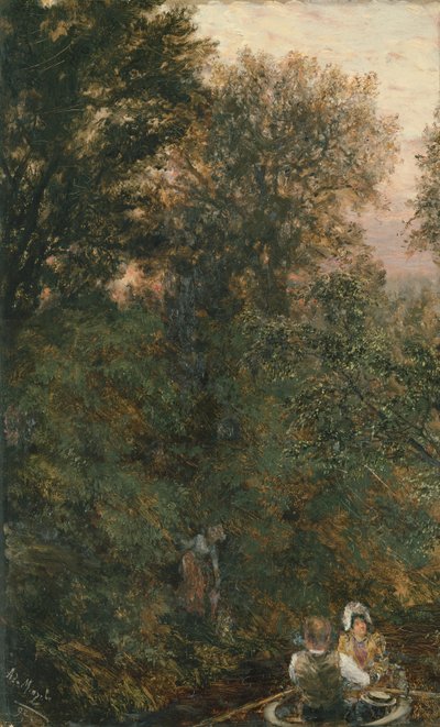 Výlet lodí, 1892 od Adolph Menzel