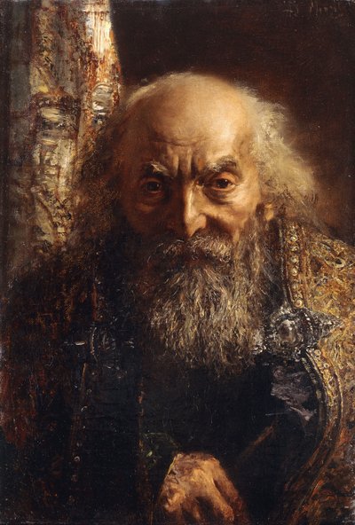 Rabín z Bagdádu, kolem roku 1851 od Adolph Menzel
