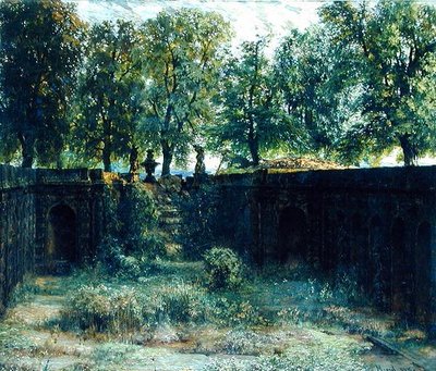 Nymphaeum ve Zwingeru v Drážďanech, 1850 od Adolph Menzel