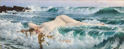 Afrodita, kolem roku 1893 od Adolf Hiremy Hirschl
