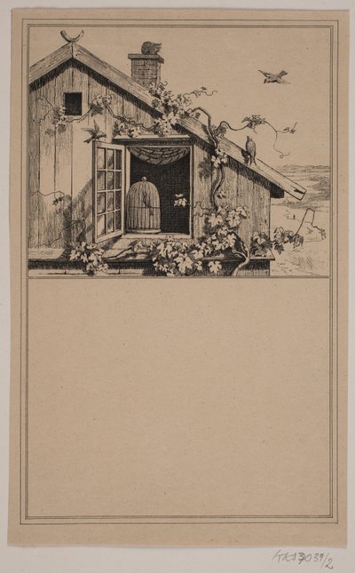 Vězni a svobodní. Ne. 1 v Chr. Winther a M. Rørbye, "25 obrázků pro malé děti" od Johan Adolph Kittendorff