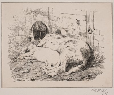 Ti dva přátelé od Johan Adolph Kittendorff