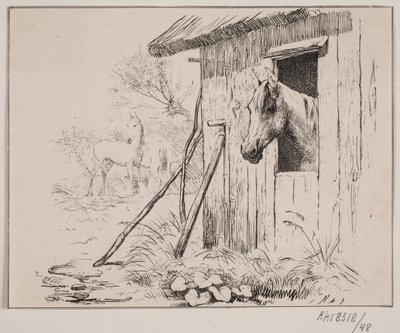 Mlýnský kůň od Johan Adolph Kittendorff