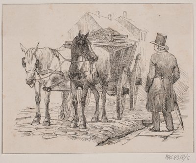 Kůň popeláře od Johan Adolph Kittendorff
