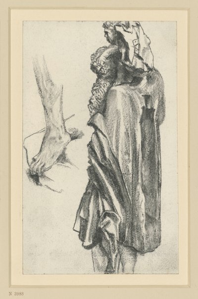 Christophorus od Freibergského mistra apoštolů v Drážďanech od Adolph Menzel