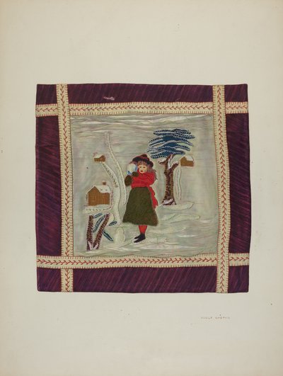 Detail nášivky, 1941. od Adolph Opstad