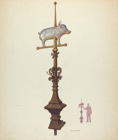 Korouhvička Final, c. 1941. od Adolph Opstad