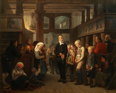 Zkoumání od Adolph Tidemand