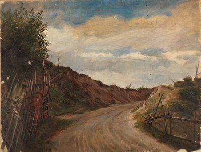 Venkovská silnice od Adolph Tidemand