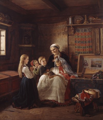Svatební koruna babiček od Adolph Tidemand