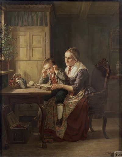 Babiččin miláček od Adolph Tidemand