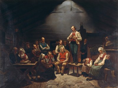 Haugianer od Adolph Tidemand