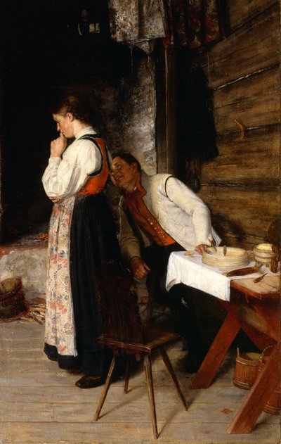 Uražený od Adolph Tidemand