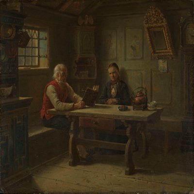 Osamělost ve stáří od Adolph Tidemand