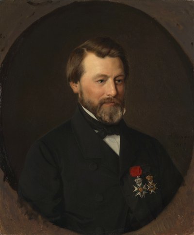 Portrét Emila Tidemanda, bratra umělce od Adolph Tidemand