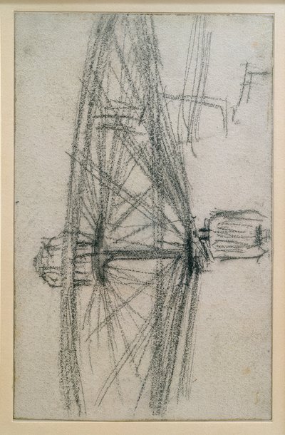 Kolo v pohybu od Adolph Menzel