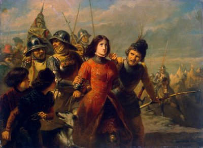 Zajetí Johanky z Arku, 1847-1852. od Adolphe Alexander Dillens