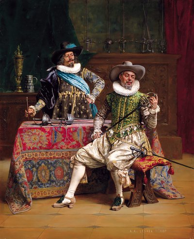 Královští zbrojíři od Adolphe Alexandre Lesrel
