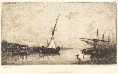 Kanál Martigues od Adolphe Appian