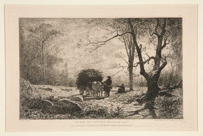 Cesta skal (kolem Creys) od Adolphe Appian