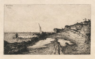 Okolí Carqueronne Environs de Carqueronne, 1882. od Adolphe Appian