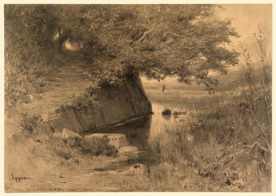 Krajina (La source a Montalieu) od Adolphe Appian