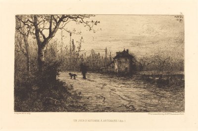Podzimní den v Artemare od Adolphe Appian