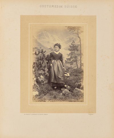 Kanton Graubünden od Adolphe Braun