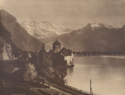Hrad Chillon od Adolphe Braun