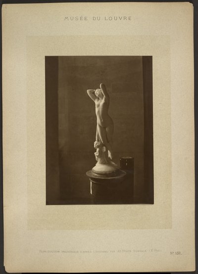 [Amor a Psyché od Pradiera / Musee Louvre] od Adolphe Braun