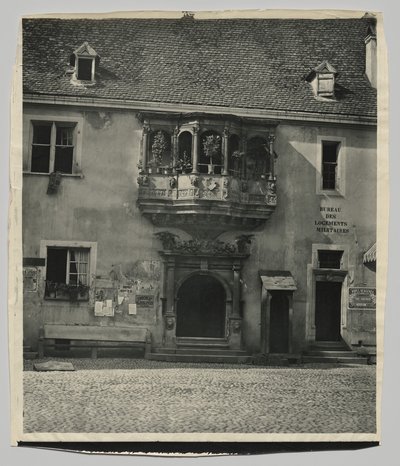 Alsaská fasáda, Guardhouse v Colmaru od Adolphe Braun